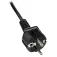 Startech C5 Laptop-Schuko CEE7 power cord 1m