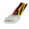 Startech 12´´ LP4 til 2x latching SATA Y-kabel