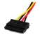 Startech 12´´ LP4 to 2x latching SATA Y Cab