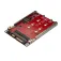 Startech 适配器。双 M.2 到 SATA。2.5´´ Bay RA