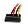 Startech 6´´ LP4 SATA-adapter vänster vinkel