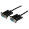 Startech Cable DB9 RS232 Null Mòdem Negre F/F 2m