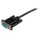 Startech Sort DB9 RS232 Null-modem F/F kabel 2m