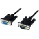 Startech Zwarte DB9 RS232 Null Modem F/M kabel 2m