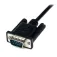 Startech Svart DB9 RS232 Null Modem F/M kabel 2m