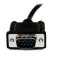 Startech Svart DB9 RS232 Null Modem F/M kabel 2m