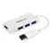 Startech Portable 4 Port Mini USB 3.0 ハブ
