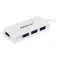 Startech Portable 4 Port Mini USB 3.0 ハブ