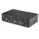 Startech KVM 切换器 2 端口 - DP 4K60 - USB 3.0