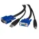 Startech USB KVM-кабель 2 в 1 1.8m