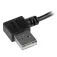 Startech Cable Micro-USB d´angle recte de 3´´ 1m