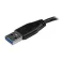 Startech 6 tommer tynd USB 3.0 Micro B kabel 15 cm