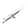 Mitchell Combo de pêche Performance SW 562 Boat RH