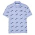 Lacoste Live Standard Fit Print Piqué Short Sleeve Polo Shirt