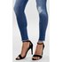 Only Jeans Blush Life Mid Waist Ankle Raw REA2078