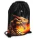 Turbo Fire Dragon drawstring bag