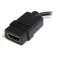Startech Adaptador Cabo HDMI de 5 polegadas para HDMI Micro F/M