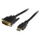 Startech HDMI - DVI-D M/M ケーブル 1m