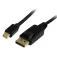 Startech Mini DP till DP 1.2 adapter kabel 2m