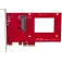 Startech Adapter U.2 naar PCIe 2.5´´ U.2 NVMe SSD