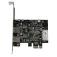 Startech 2端口 PCIe USB 3.0 卡，带 UASP