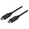 Startech 3 jalkaa M/M USB 2.0 usb-c-kaapeli 1m