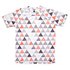 Hoopoe Camiseta de manga curta Triangles
