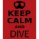 Kruskis Keep Calm and Dive 반팔 티셔츠
