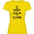 Kruskis Camiseta de manga corta Keep Calm And Climb