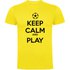 Kruskis Keep Calm And Play Football T-shirt med korta ärmar