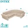 Intex Sofá de esquina interior
