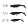 Hart Remora Set weicher köder 14g 90 mm