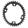 Absolute Black Oval 2x Asymmetric Shimano 9000/6800 110 BCD γρανάζι