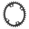 Absolute Black Oval 2x Asymmetric Shimano 9100/8000 110 BCD kædehjul