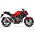 Scorpion exhausts Lyddemper Serket Taper Slip On Brushed Stainless CB500F/X 16-18