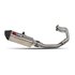 Scorpion exhausts Sistema Completo Serket Taper Brushed Stainless Z650 17-19 Not Homologated