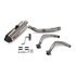 Scorpion exhausts Sistema Completo Serket Taper Brushed Stainless Z650 17-19 Not Homologated
