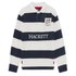 Hackett Lions Stripe Rugby Langarm-Poloshirt