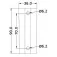 Seanox Glidesikring support 90x36 mm