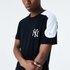 New era T-shirt à Manches Courtes Single Jersey New York Yankees