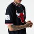 New era Camiseta de manga corta NBA Oversized Applique Chicago Bulls