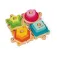 Janod I Wood Stackable Turtles Toy
