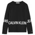 Calvin klein jeans Small Logo T-shirt met lange mouwen