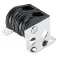 Harken Doble pols de bloc de plom vertical