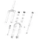 RockShox 软管夹 SID C1/SID Sl C1