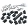 Harken Ensemble de rails plats Système AA CB