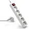 Eminent Multiprise EW3916 Shuko 5 Sockets With Switch