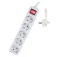 Eminent EW3955 5 Socket Shuko With Switch Mehrfachsteckdose