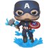 Funko POP Marvel The Avengers Endgame Captain America With Broken Shield & Mjolnir