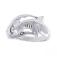 Dive silver Hammerhead Shak Closed ring